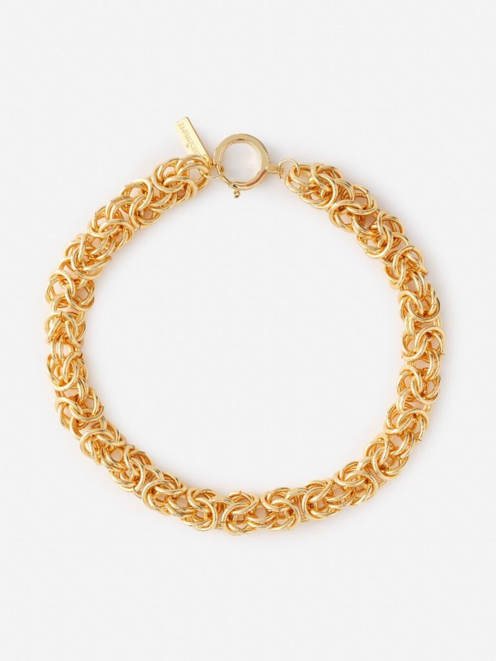 J McLaughlin Intertwined Link Chain Necklace - Gold NEW